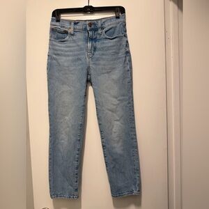 Madewell High Rise Light Blue Women's Jeans